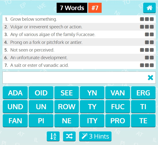 7 Words